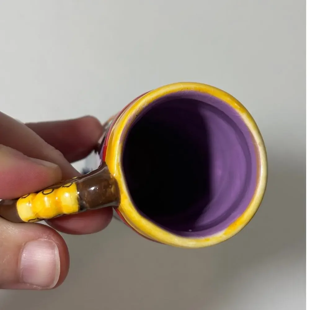 Austin Texas Country Western Hand-Painted Ceramic Novelty Shot Glass / Mini Mug